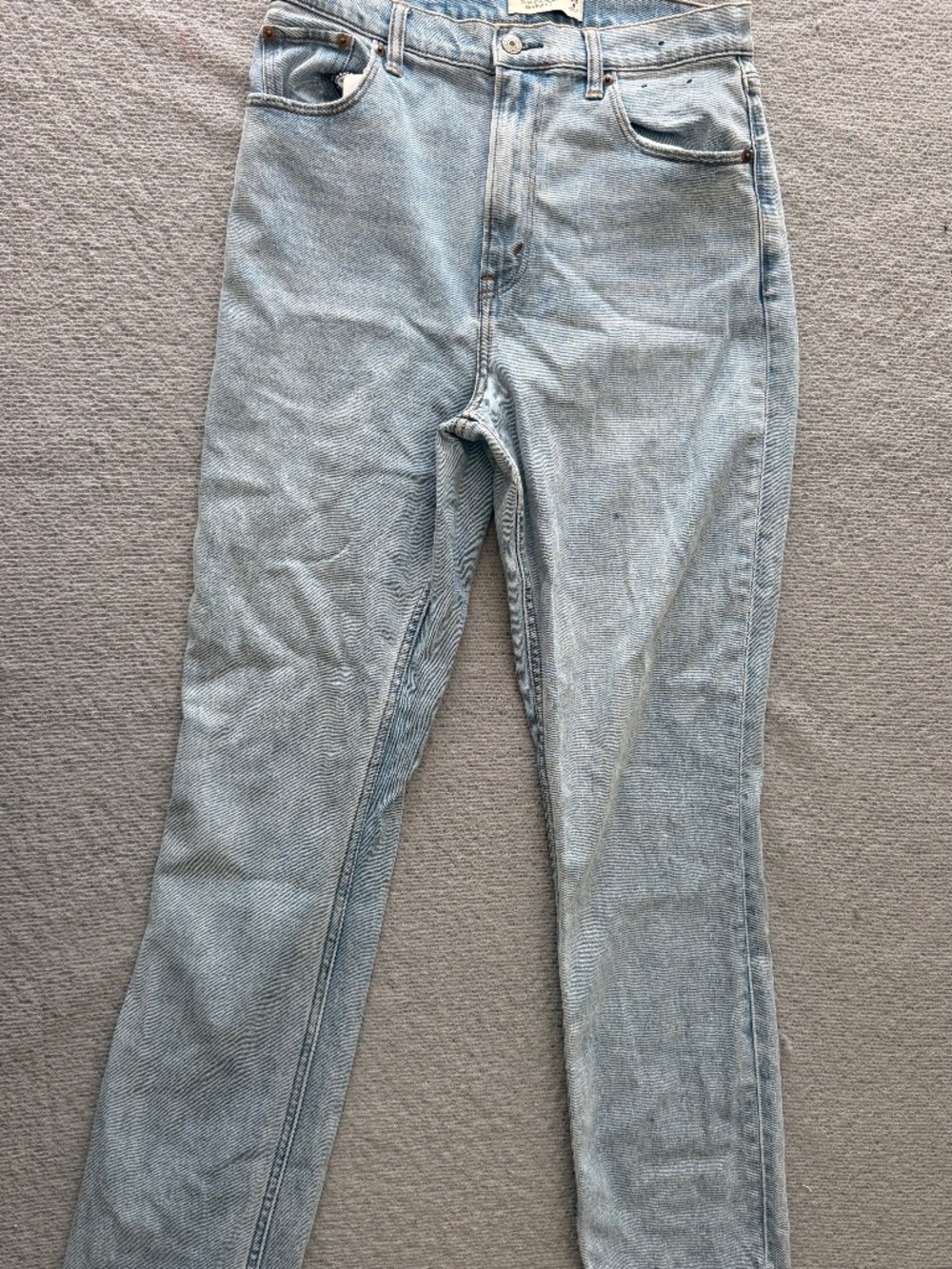 Abercrombie & Fitch Curve Love 90s Slim Straight Jeans 29/8 Ultra High Rise